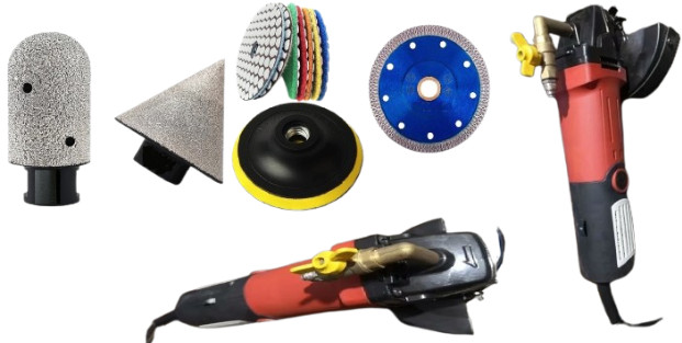 V40 diamond router bit wet polisher stone granite marble ceramic sink work cut