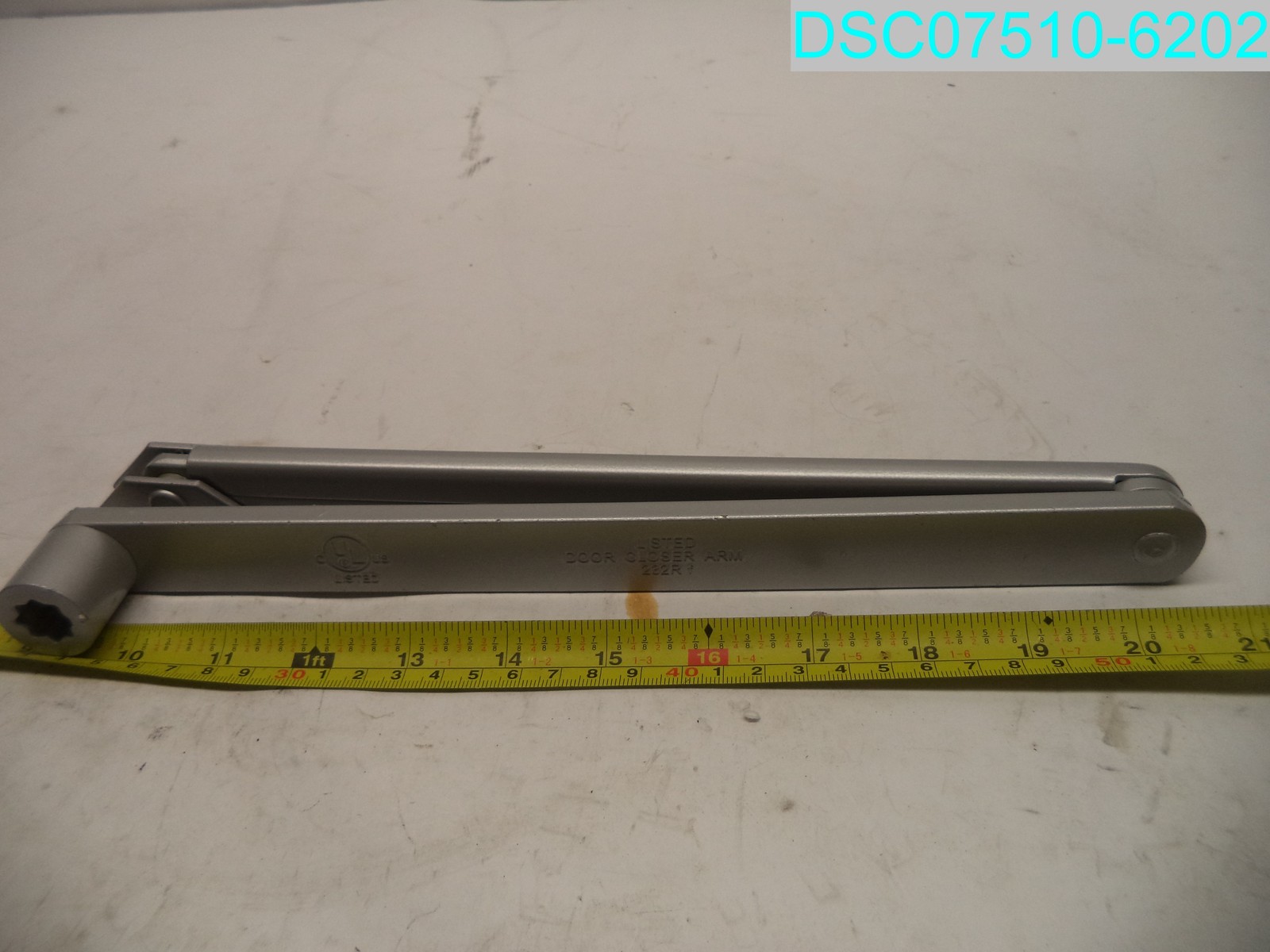 Door Closer Arm 232R Silver