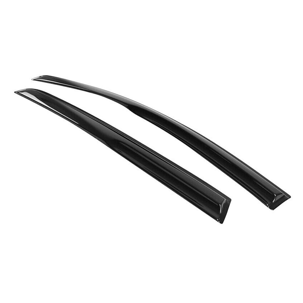 Smoke Tinted Acrylic Rain Guards Vent Visors for VW Golf Mk6 GTI 10-14 R 12-13