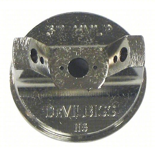 Devilbiss JGHV-101-57 Air Cap & Baffle Spray Gun Nozzle Automotive Refinishing