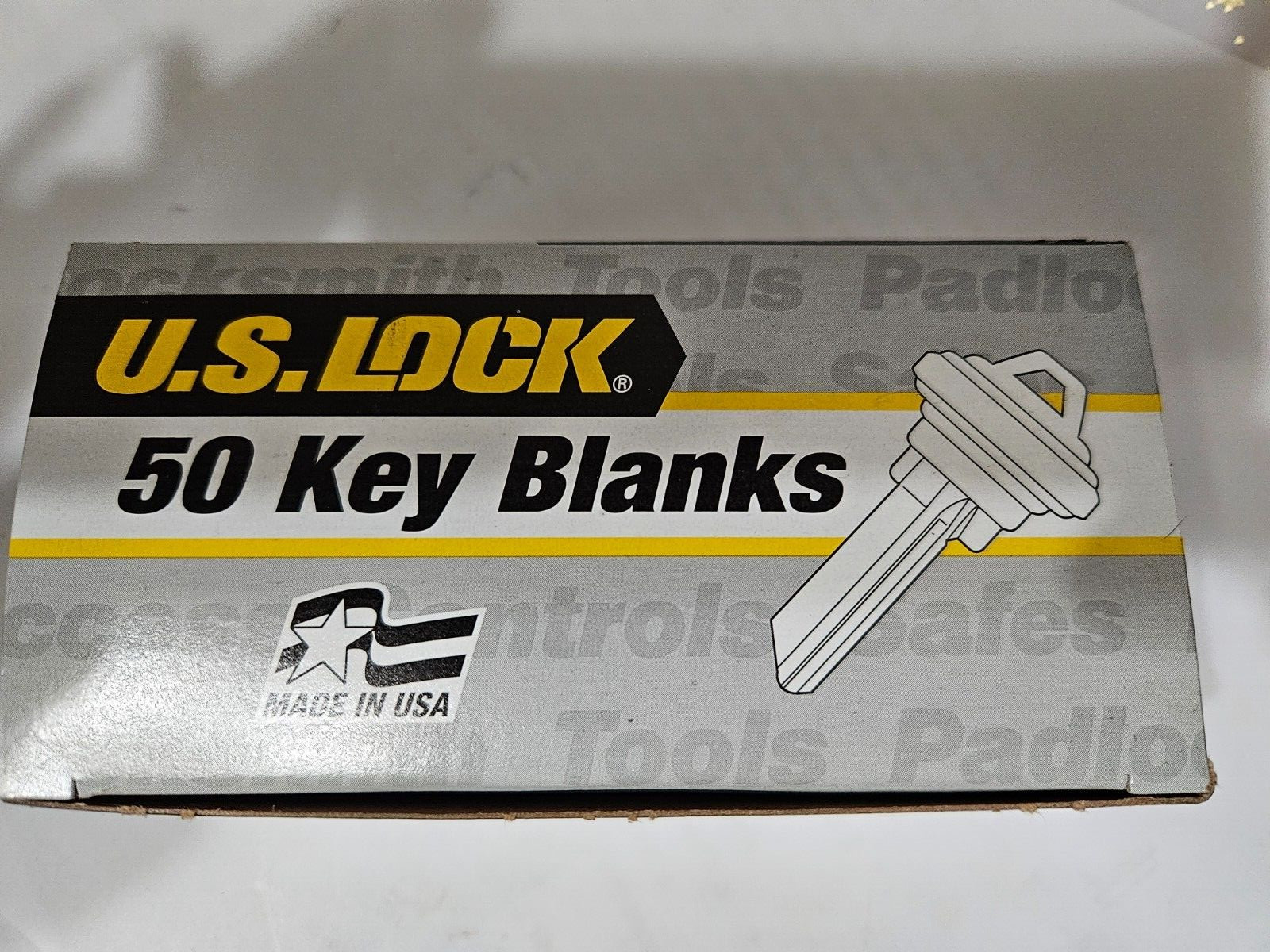 4-PACK US Lock Russwin RU46 Blank Keys US21RU46