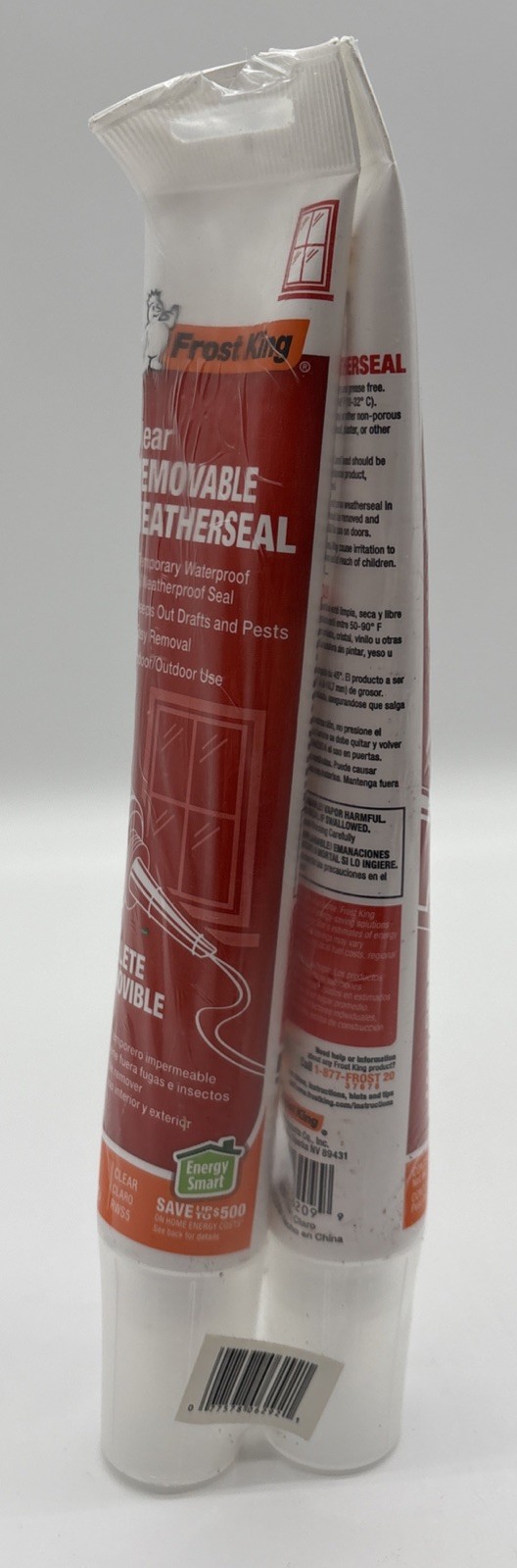 Removable Weatherstrip 2Pk Frost King New