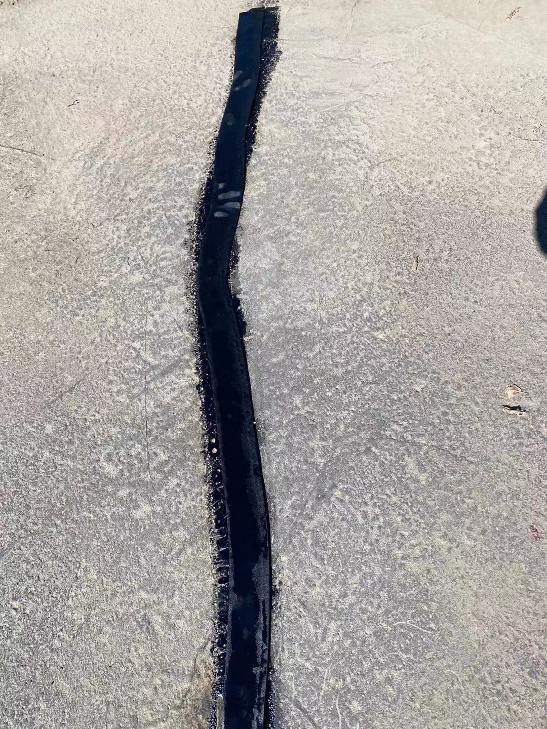 Asphalt Crack Sealer Tape 2 in x 50 ft, 3mm Thick