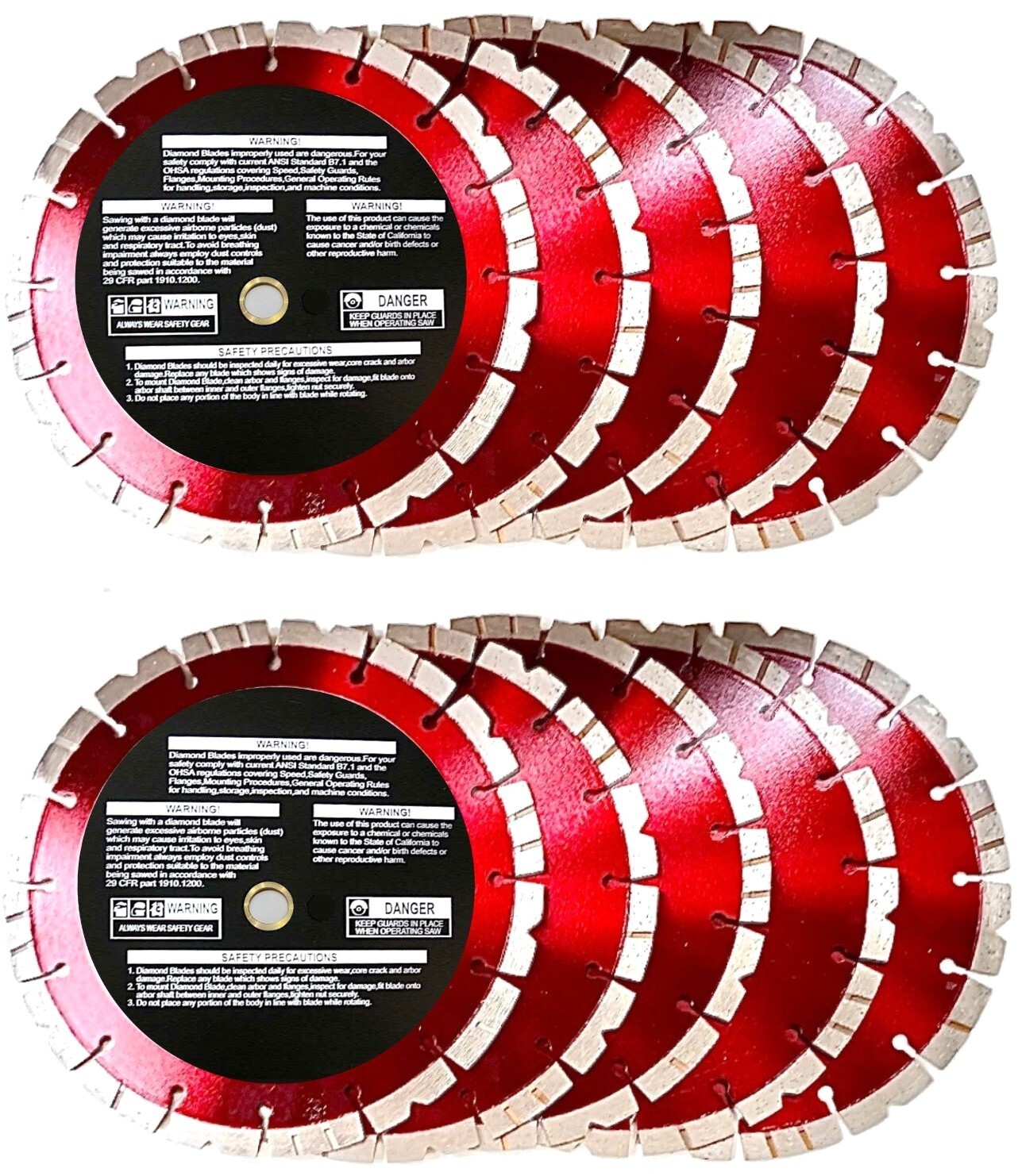 9” Diamond blade fits DCS692X2 Brushless Cordless 9 in. Cut-Off Saw