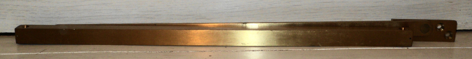 Vintage Brass Glynn-Johnson Heavy Duty Surface Mount Overhead Door Stop GJ 373