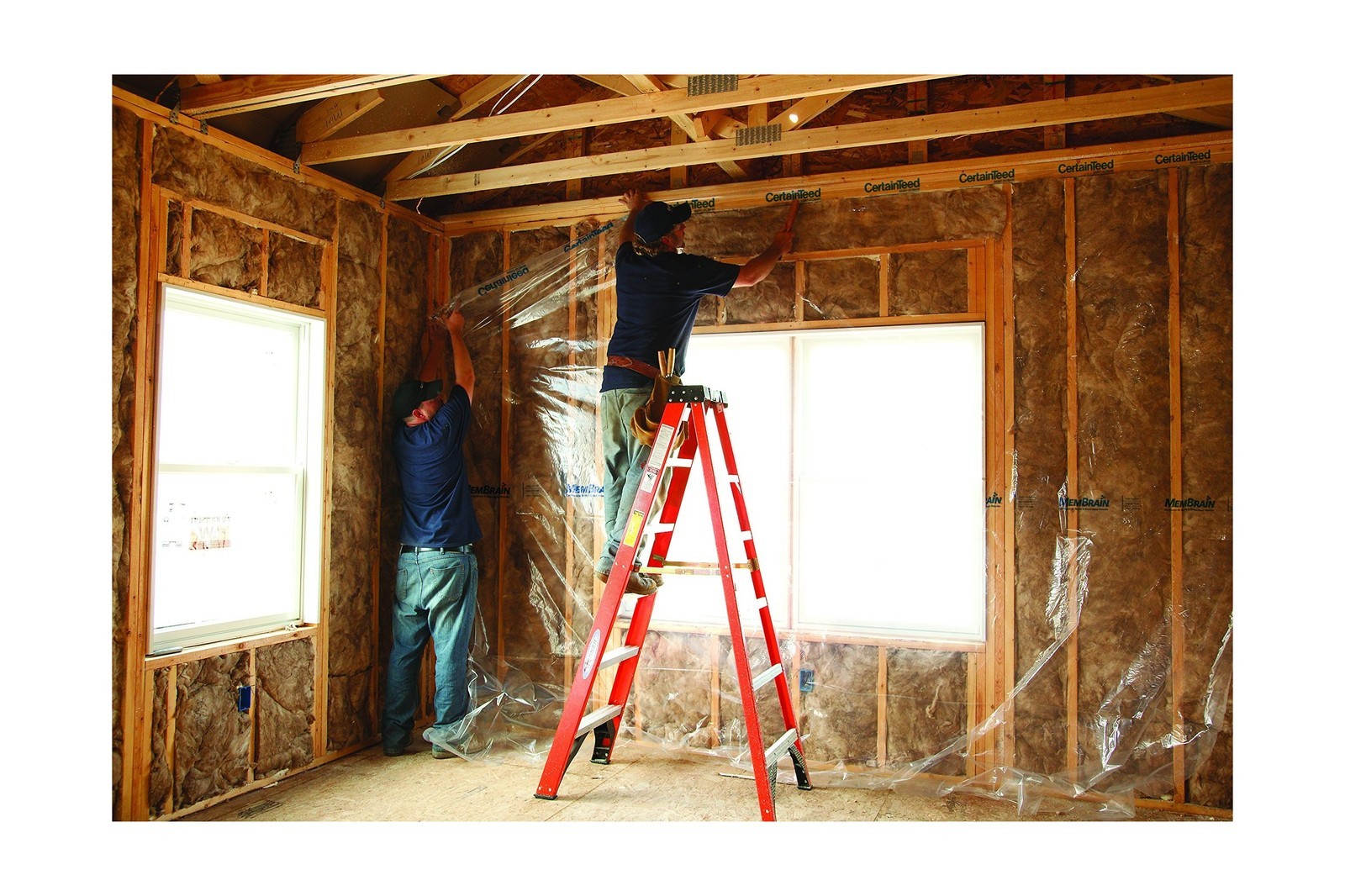 CERTAINTEED 902010 Membrain Smart Vapor Retarder Barrier-Use with unfaced Ins…