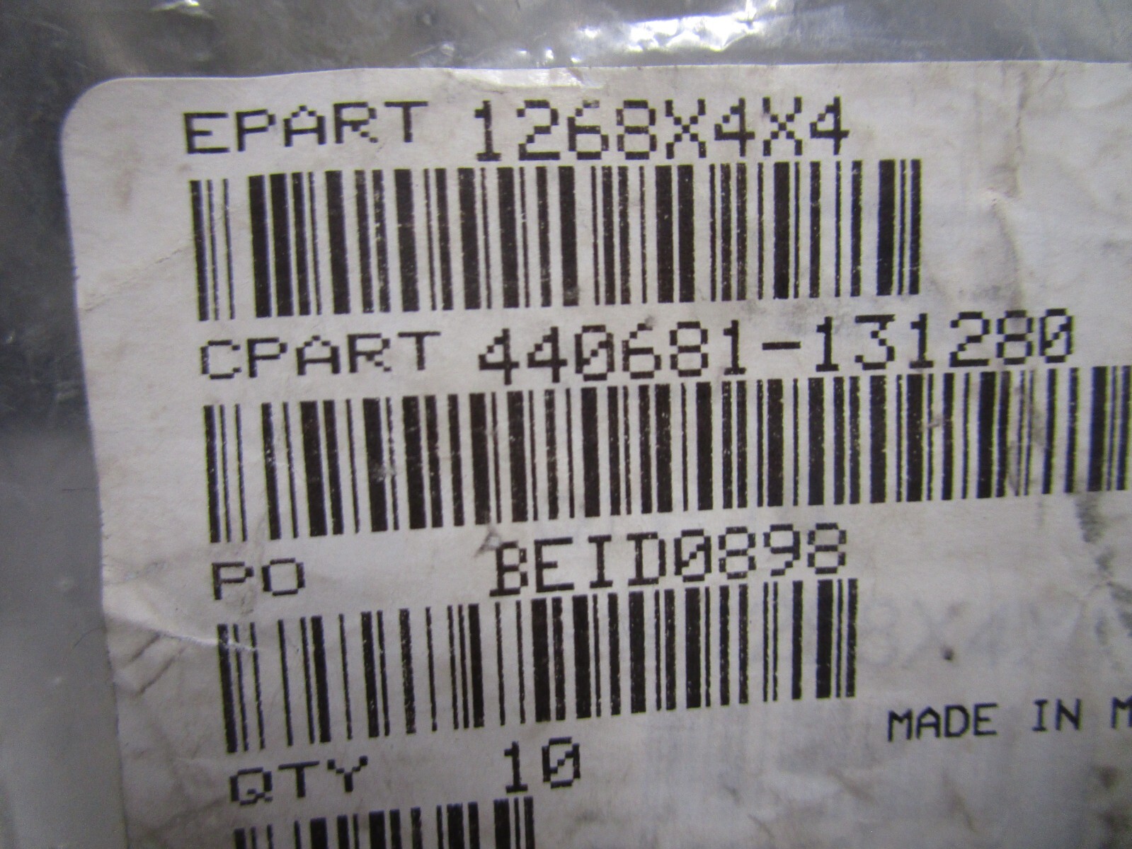 1/4″ Tube x 1/4″ Male NPT Brass Polyline™ Compression Connector QTY 10