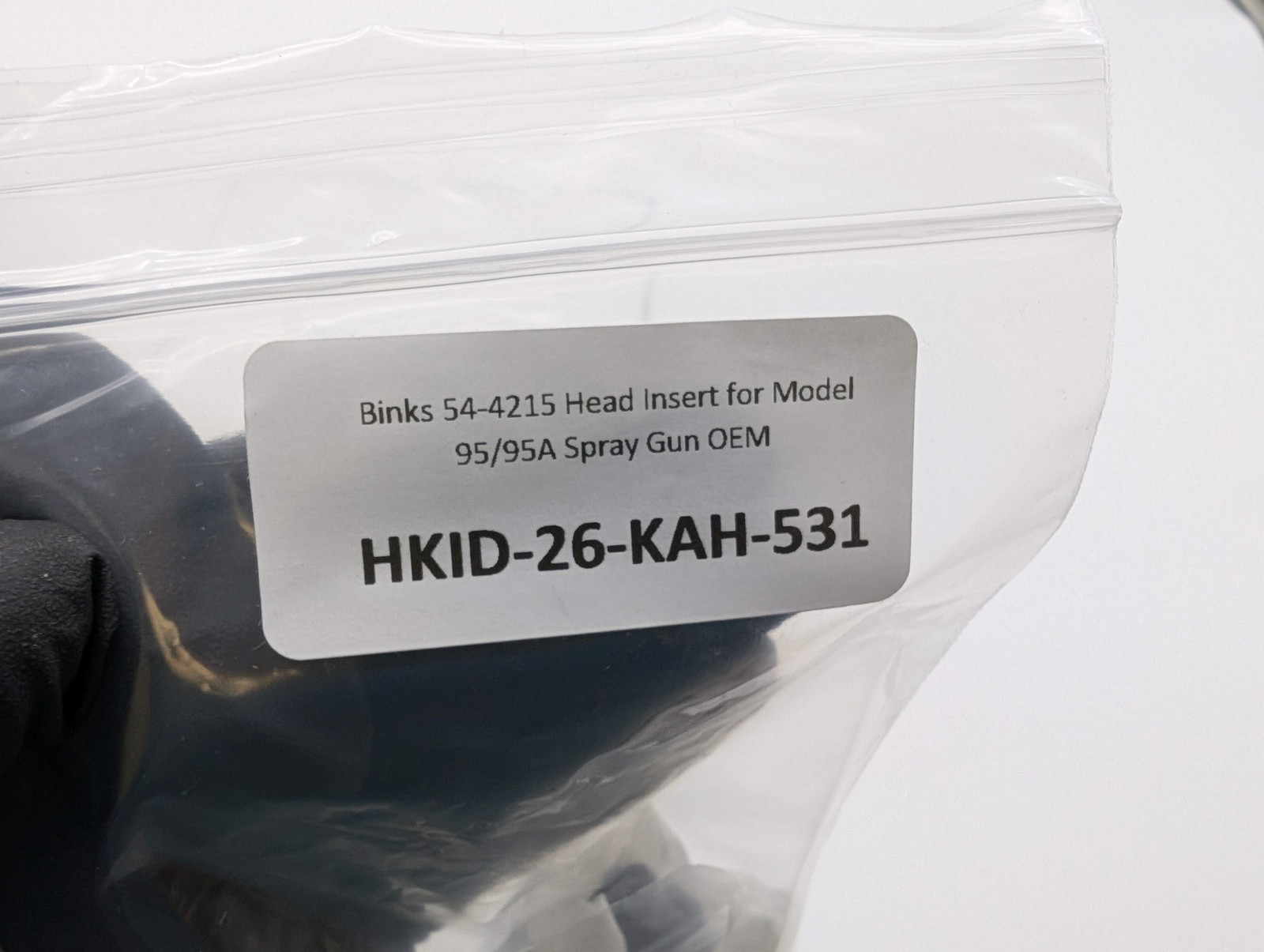 Binks 54-4215 Head Insert for Model 95/95A Spray Gun OEM