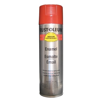 High Performance V2100 System Enamel Aerosol, 15 oz Can, Bright Red, Gloss Pack