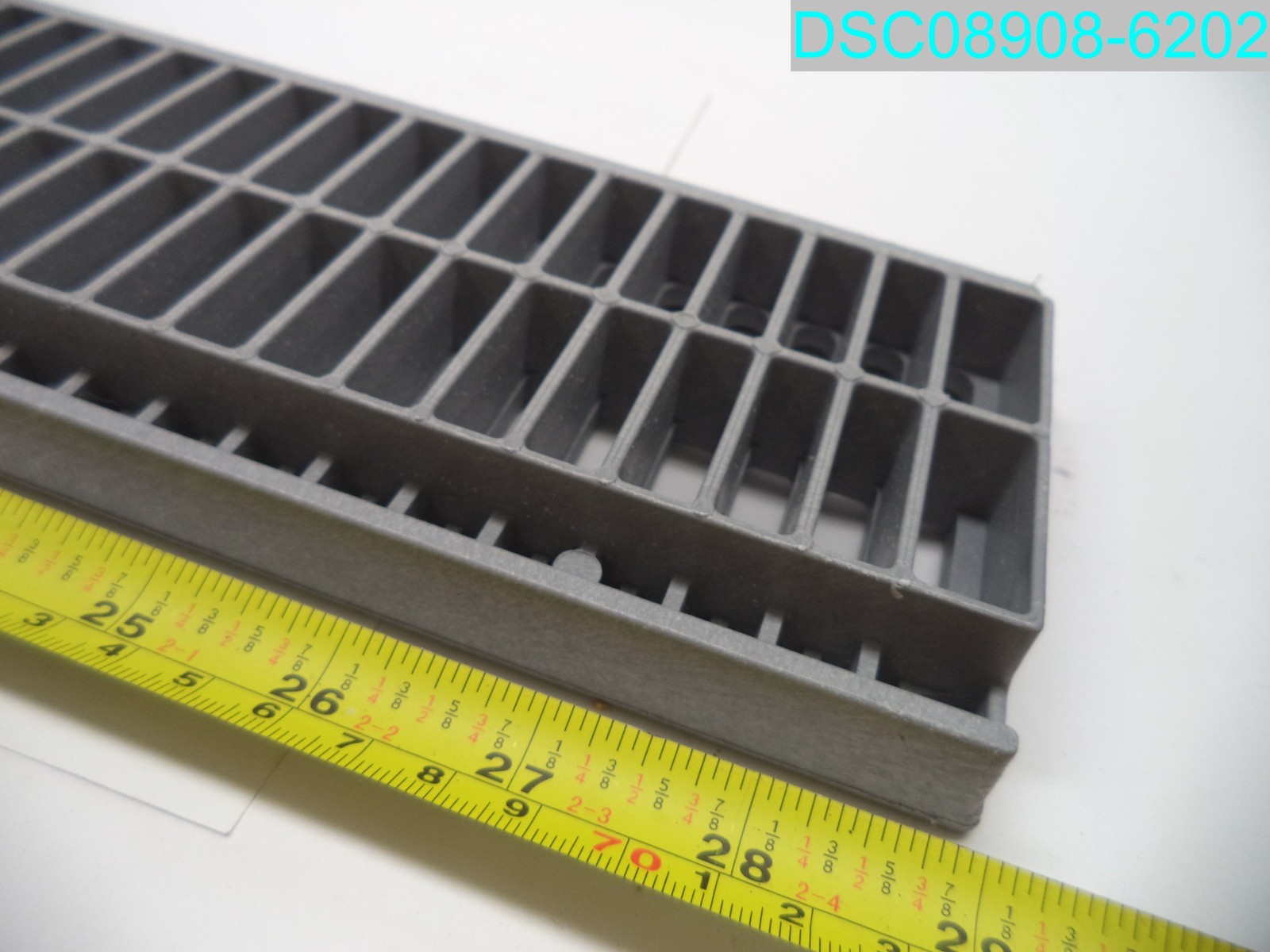 QTY=50: 241-1 NDS 2 ft Plastic Spee-D Channel Drain Grates Gray 052063402413