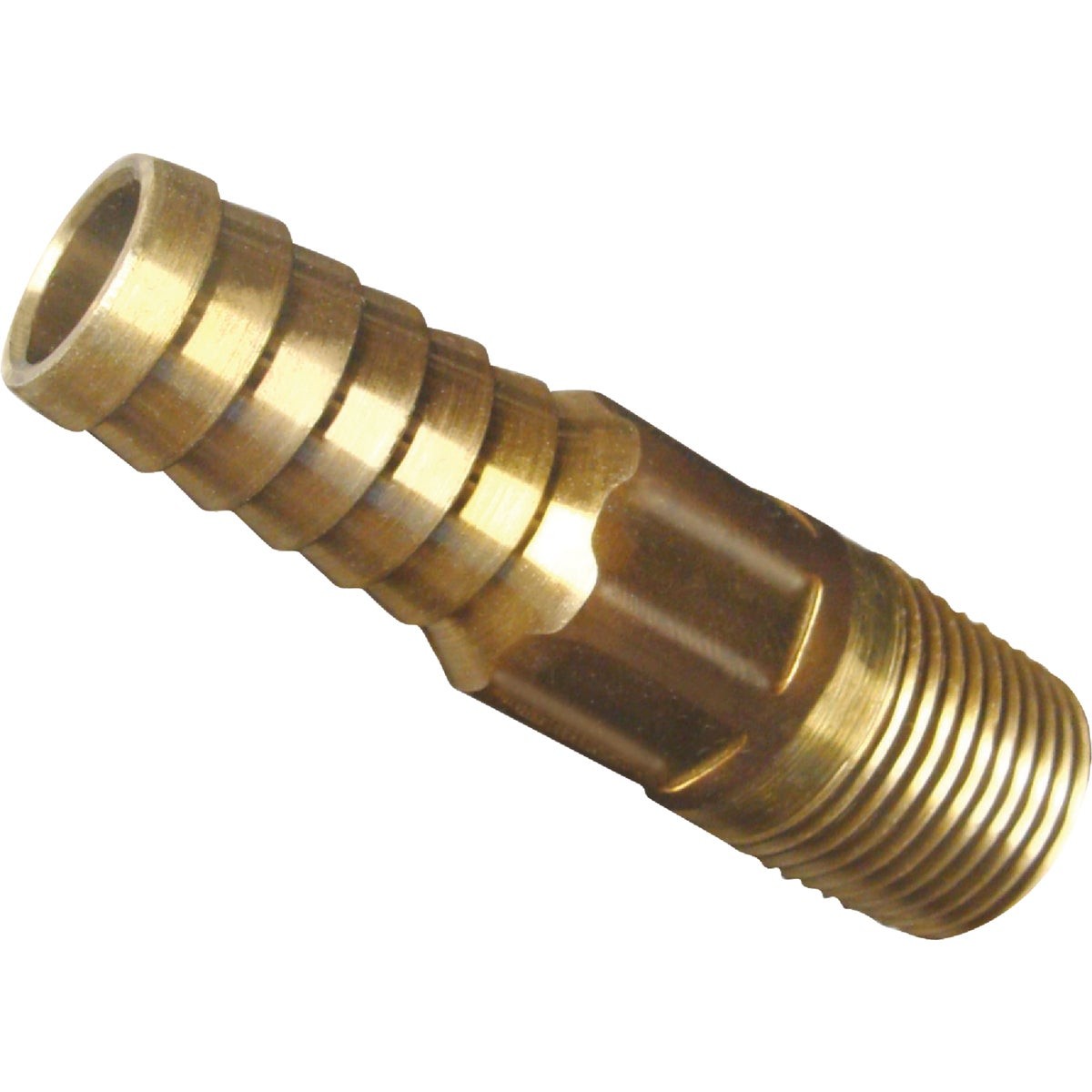 Simmons 1/2 In. MIP Brass Hose Barb Reducing Adapter MAB-2 Simmons MAB-2