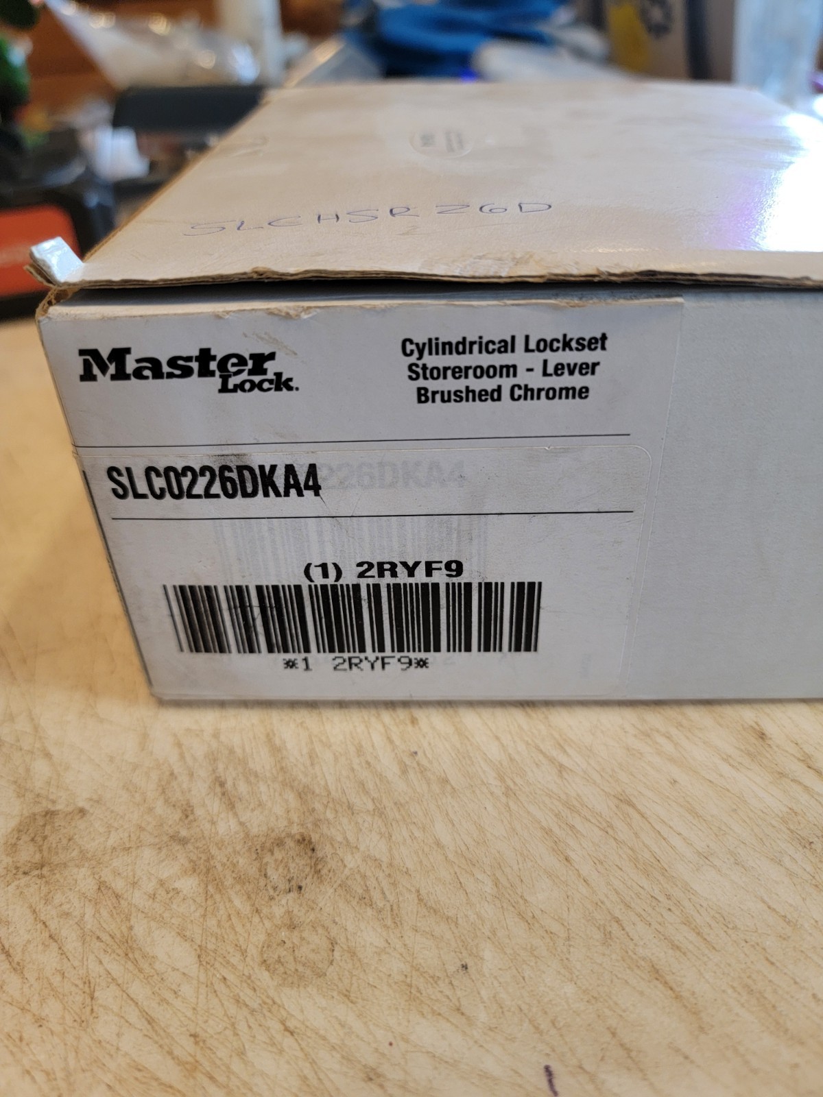 Master Lock SLCHSR26D Lever Lockset, Mechanical, SLC Angled. 2RYF9. FreeShipL48