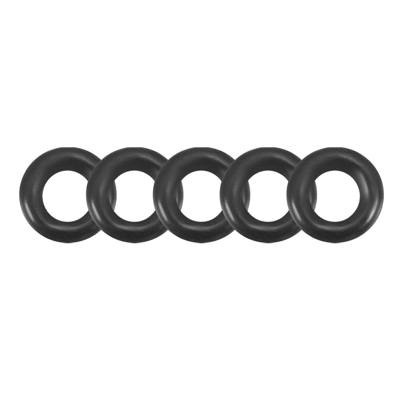 50Pcs Black 3mmx 1.4mm x 0.8mm Nitrile Rubber O Ring NBR Oil Sealing Grommets