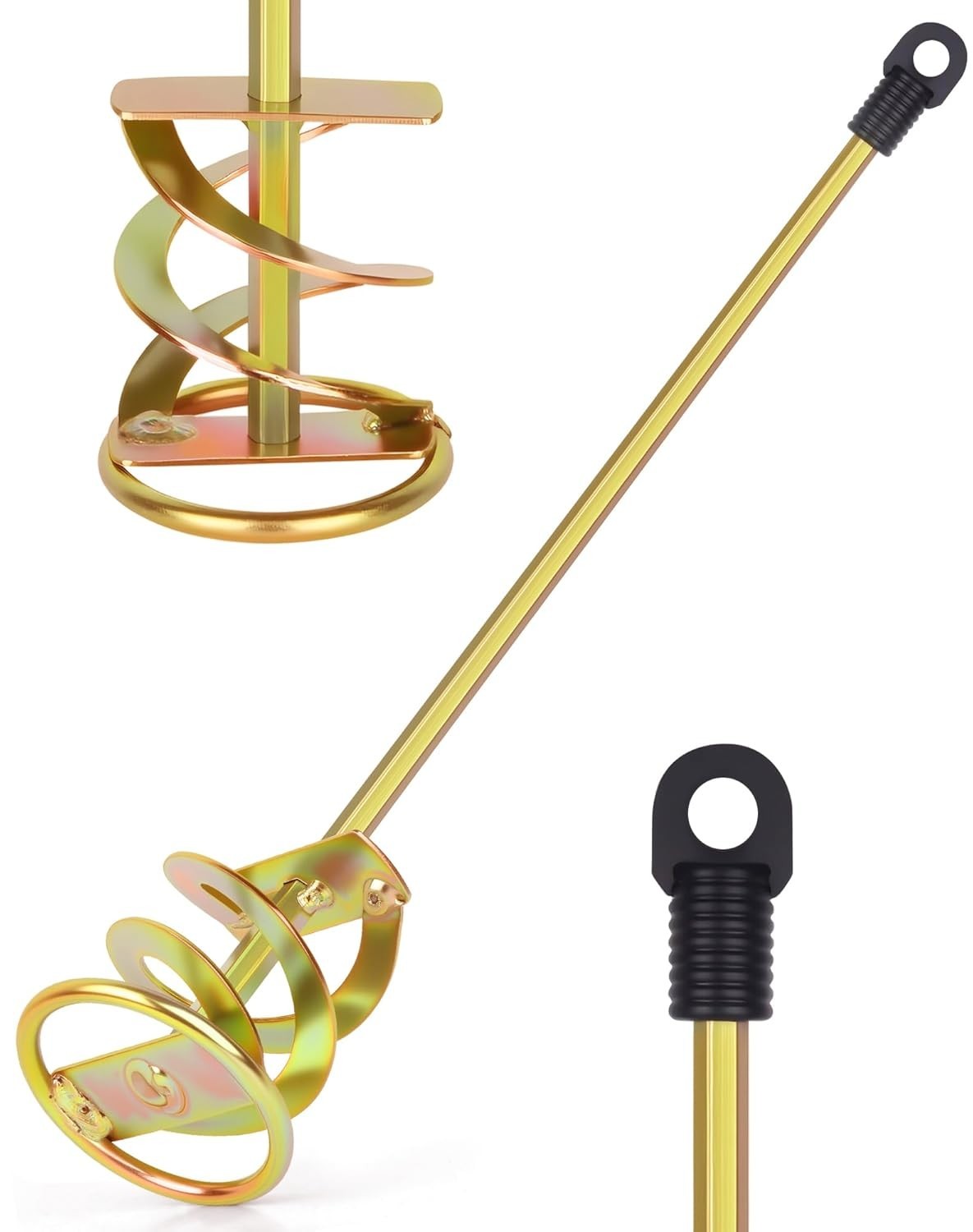 Paint Mixer for Drill – Paint Stirring Drill Attachment for 1-5 Gallon Bucket