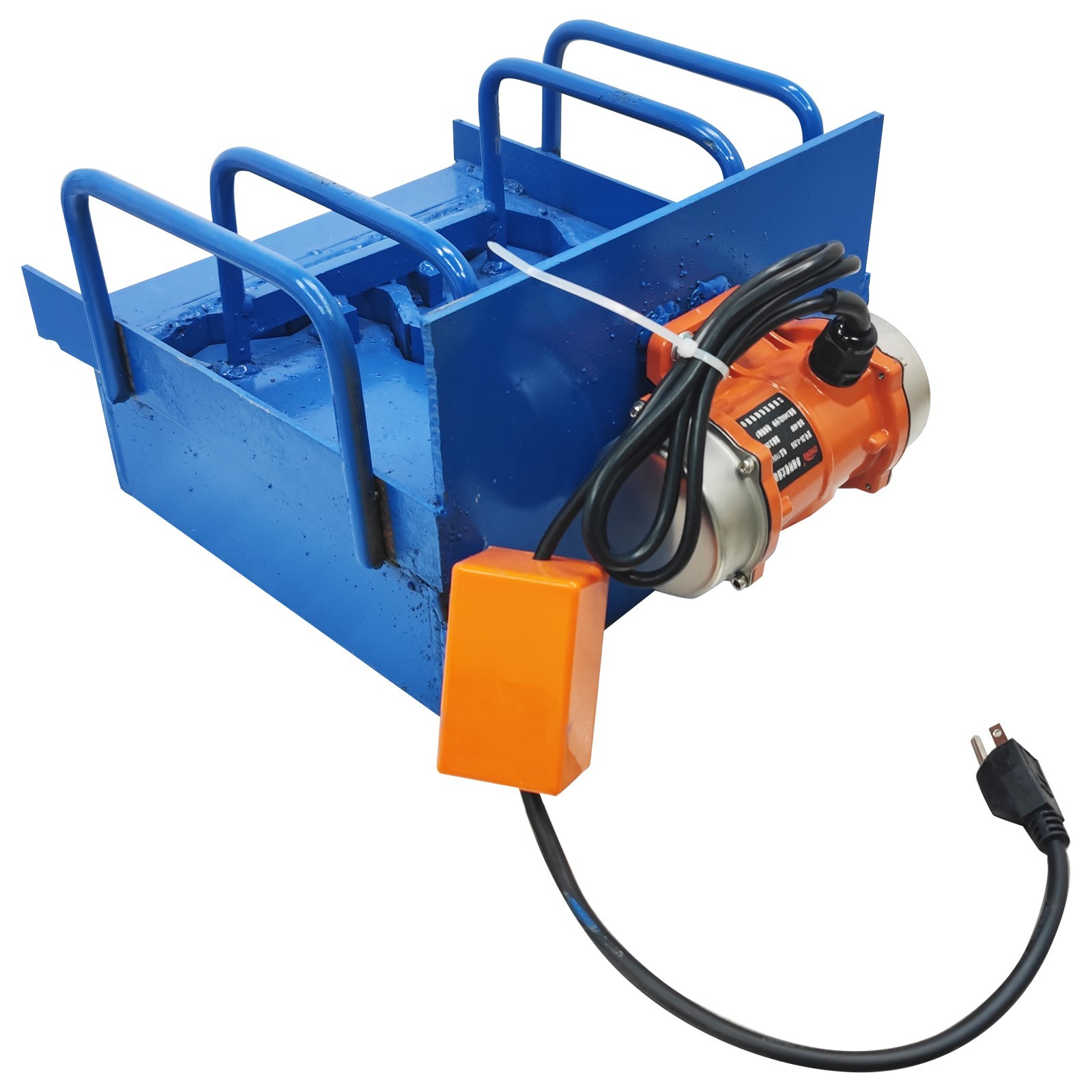 110V Manual Hollow Soil Block Brick Molding Machine Paving Brick Maker Two Holes