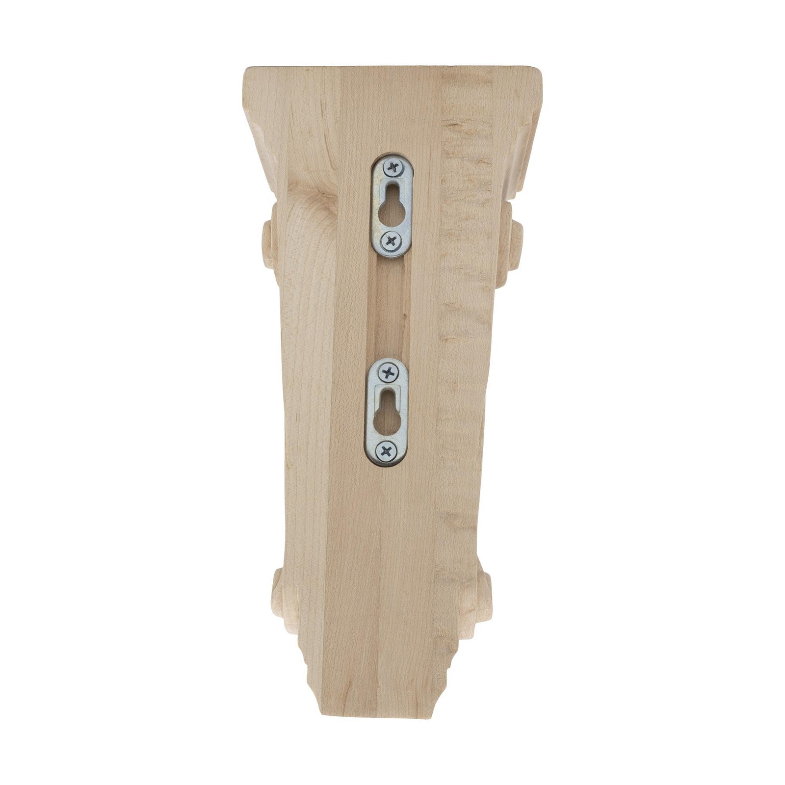 Outwater 10-1/2″ x 4-7/8″ x 3-1/2″ Unfinished Maple Classic Wood Corbel