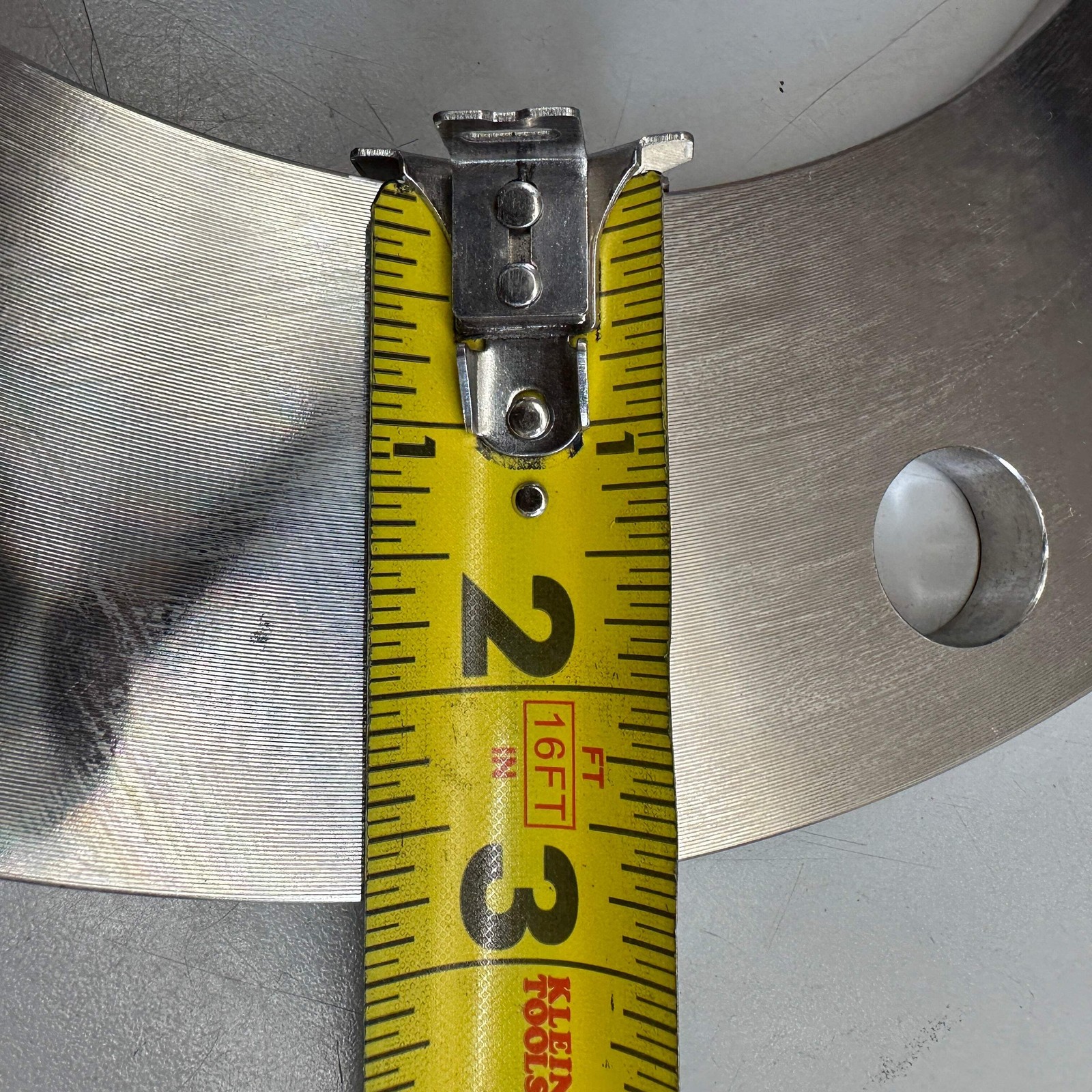 USA SANITUBE Stainless Steel Pipe Flange Sz 8″ 1/2 150# Silver