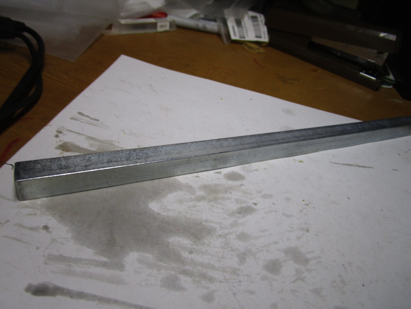 1/2″ x 1/2″ x 12″ Grade 1018 Zinc Low Carbon Steel Oversized Keystock