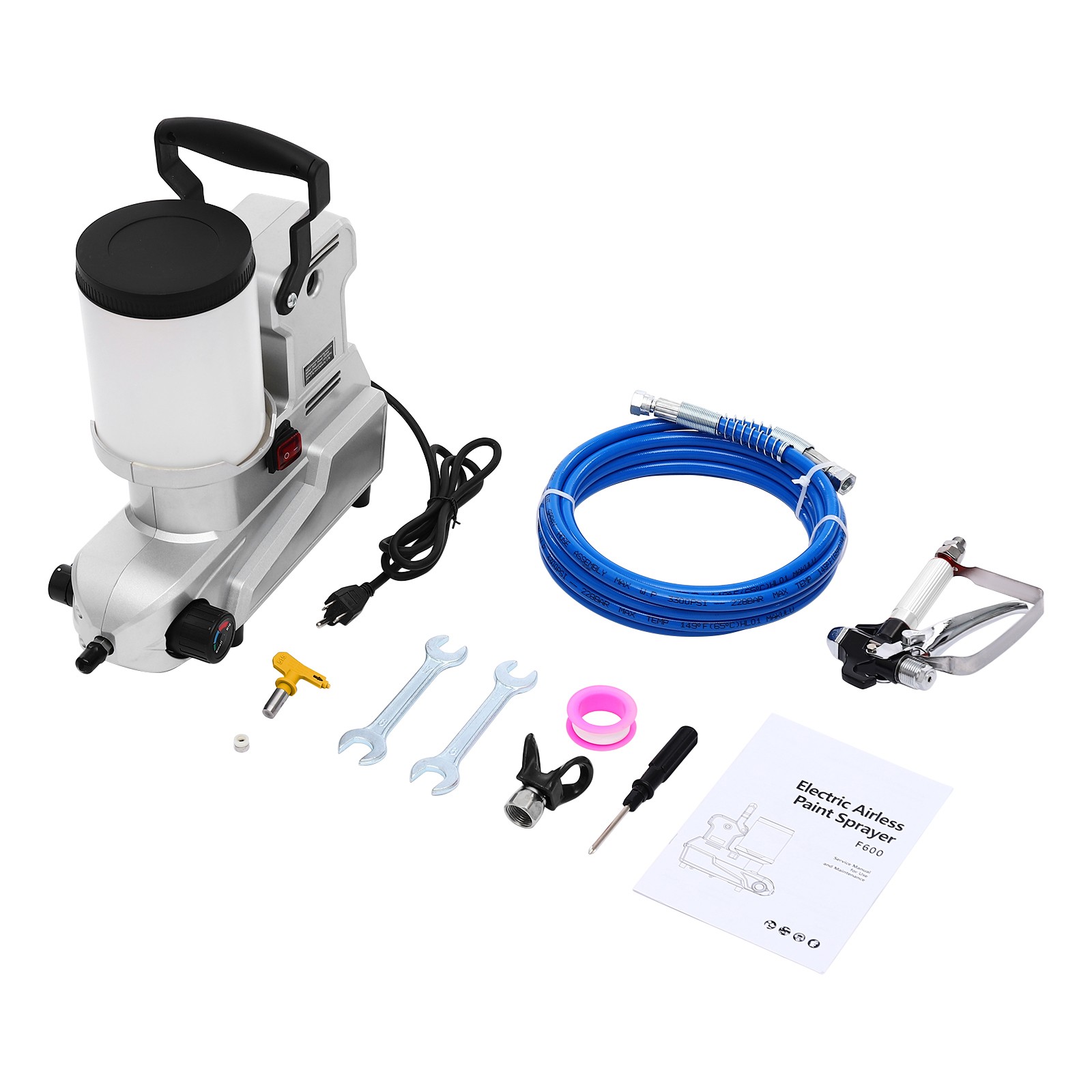 2.5L Electric Paint Sprayer High Pressure Airless Paint Sprayer Painter 120MPa