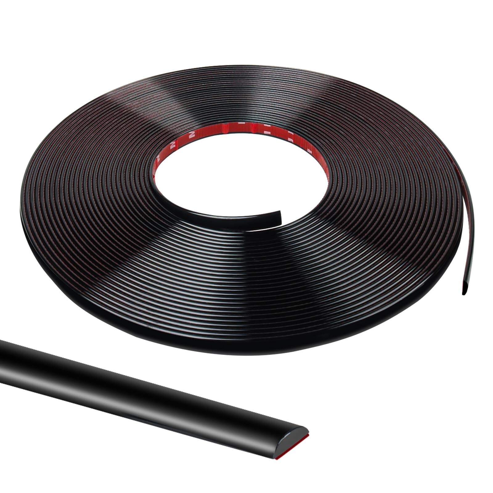 Flexible Wall Molding Trim Self Adhesive Mirror Tape Border 0.4 * 0.1in Peel …