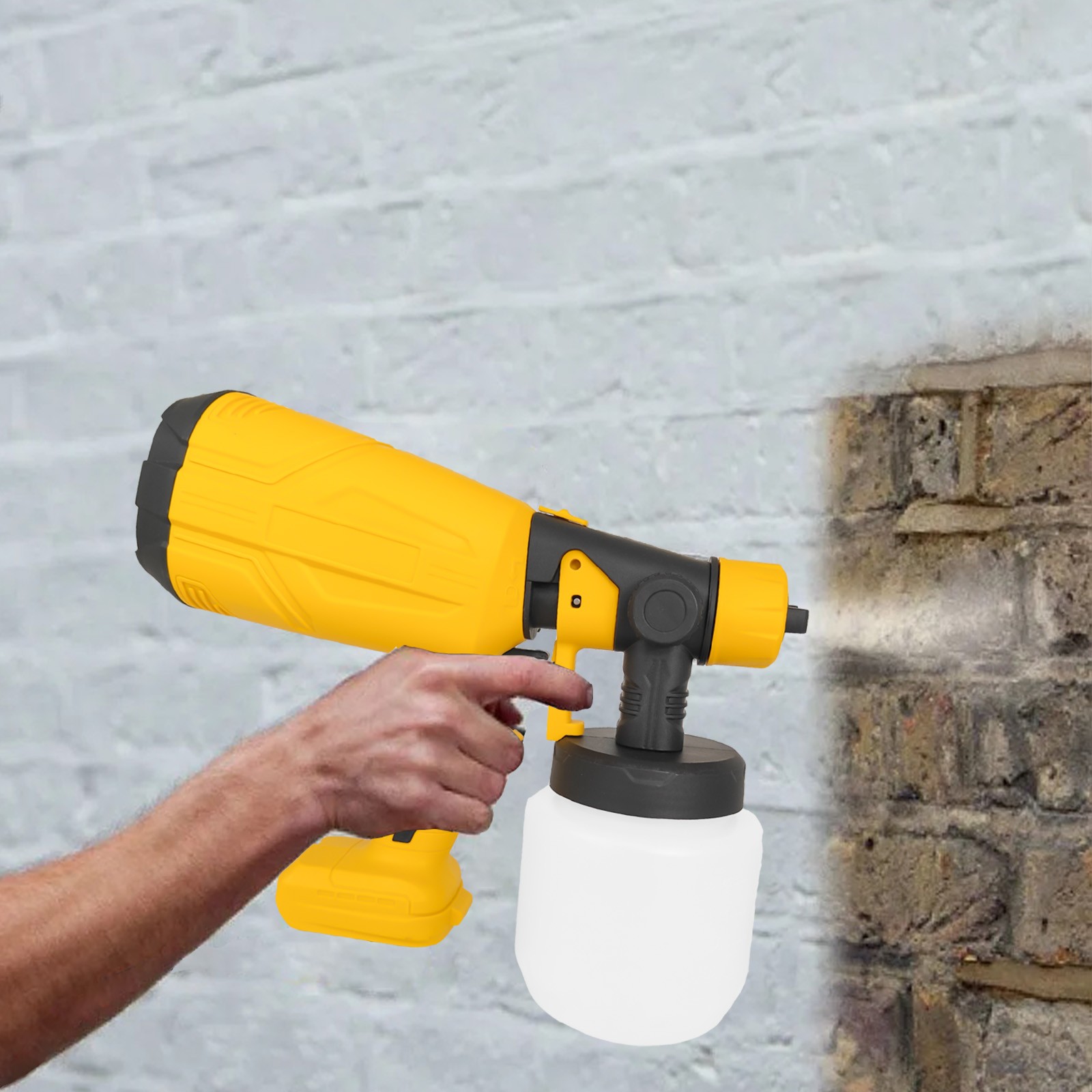 1000ml Cordless Paint Sprayer – Large Capacity, Lightweight for Walls/Furniture