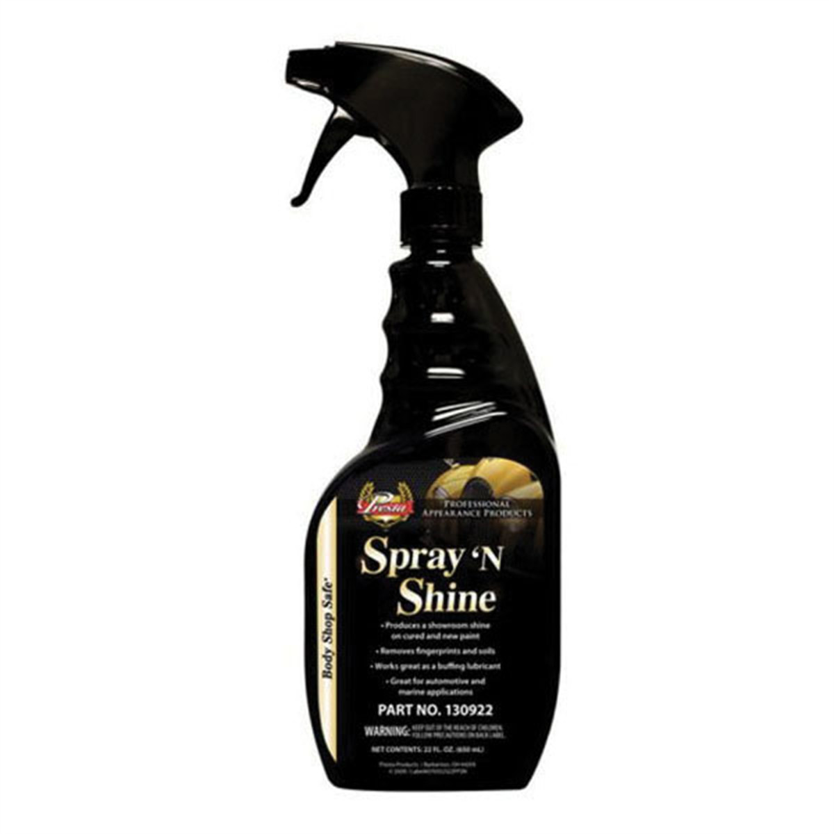 PES.130922 Presta Spray ‘N Shine 130922 Wax, 22 oz Aerosol Can, Pink