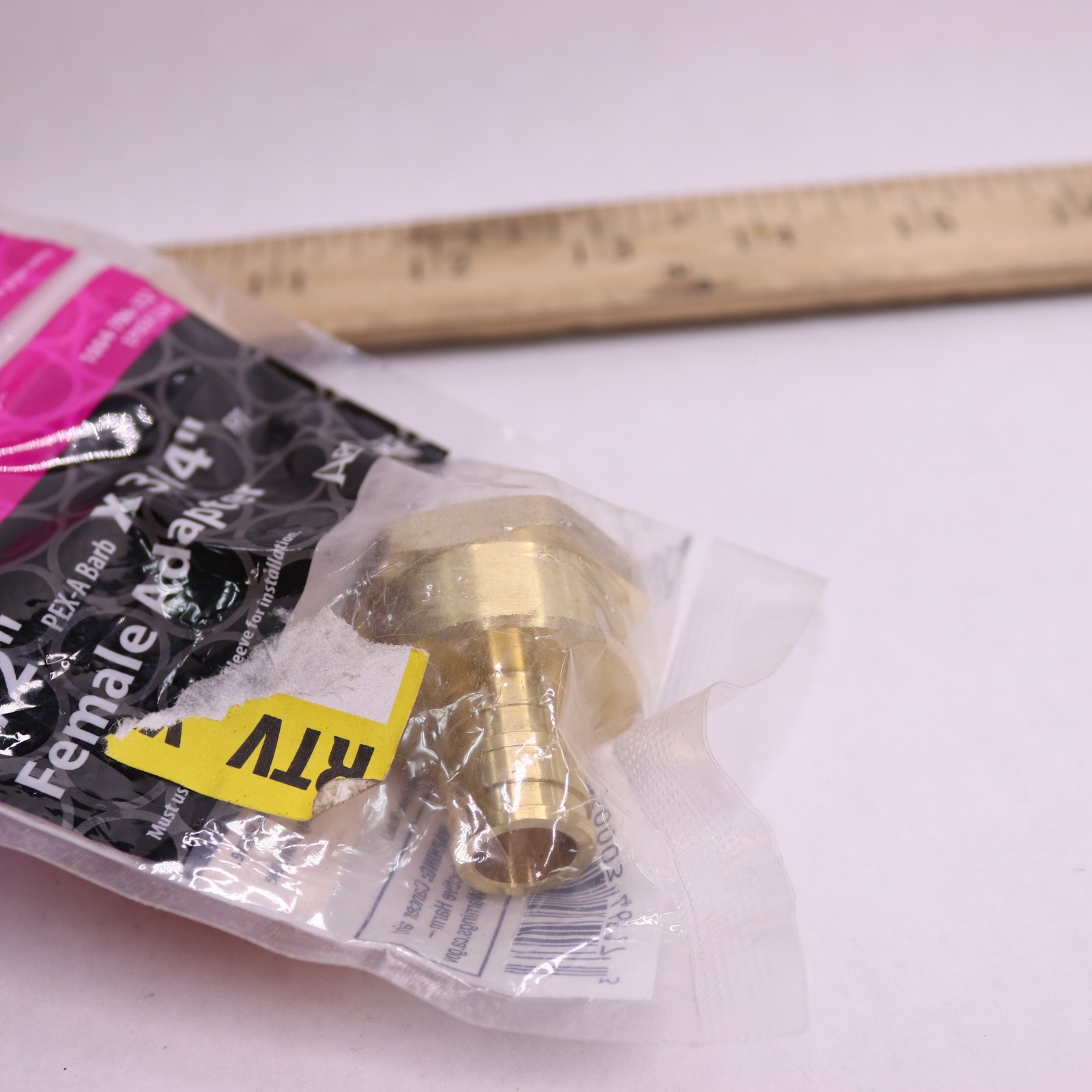 Apollo 1/2 in. Brass PEX-A Barb x 3/4 FNPT Reducing Female Adapter