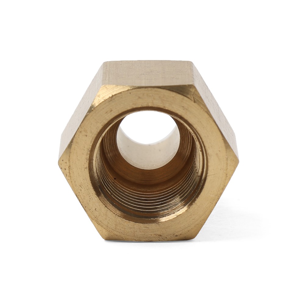 1pc 1/8 BSPT Male to 1/8 NPT Female Reducer Bushing Brass Pipe Fitting Coupler