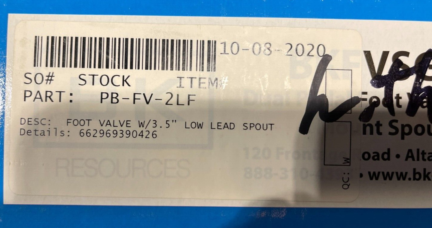 Dual Pedal Foot Valve Kit w/ Splash Mount Faucet 3-1/2″ Gooseneck