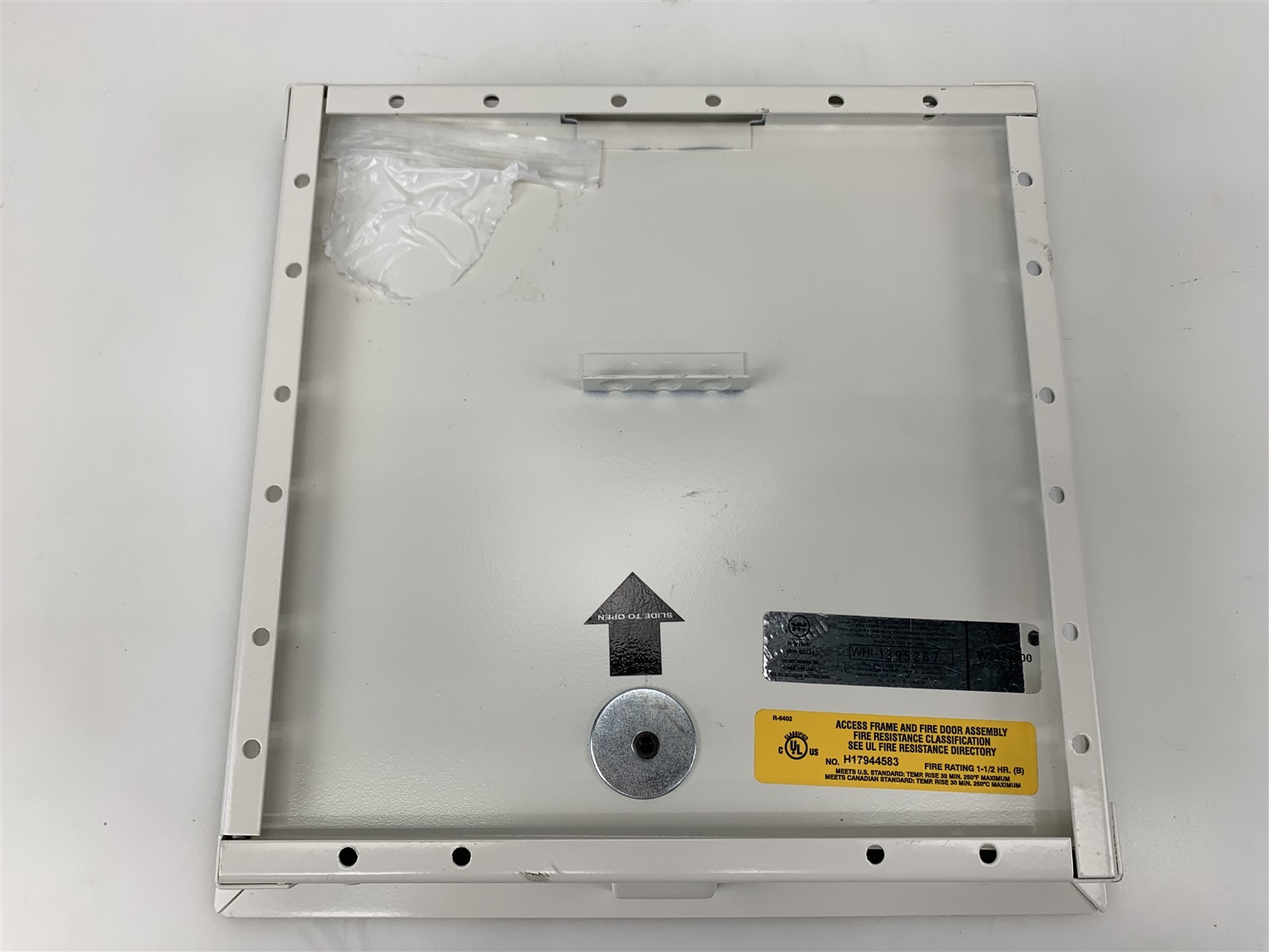 Intertek Access Frame And Fire Door Assembly Panel WHI-1395267 No Key