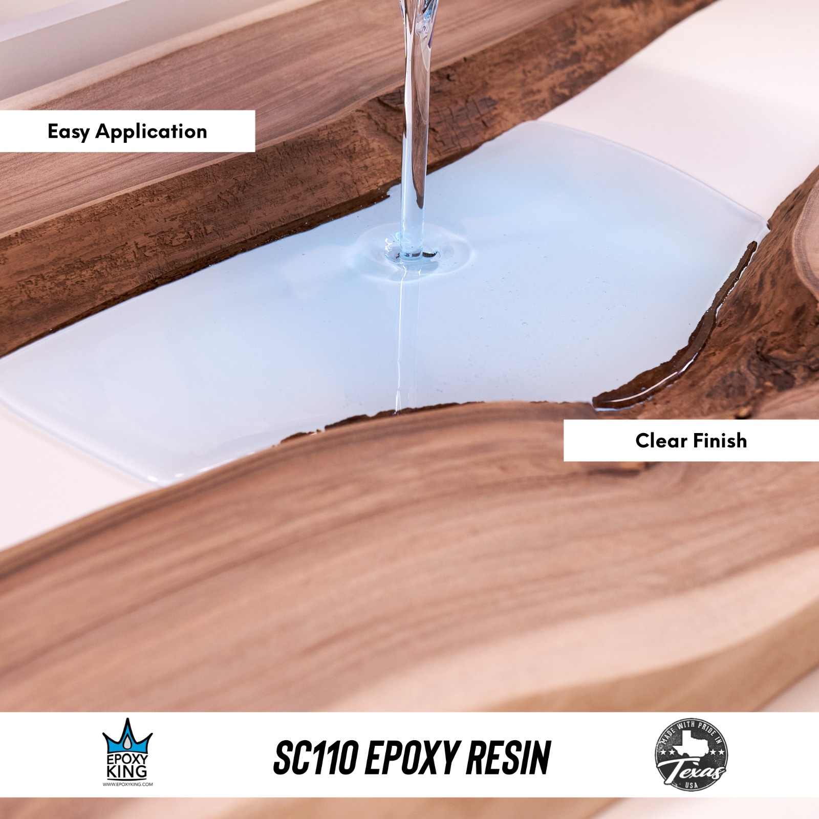 EPOXY RESIN 3 GALLON KIT * CLEAR * UV RESISTANT * LAMINATING * FIBERGLASS * BOAT