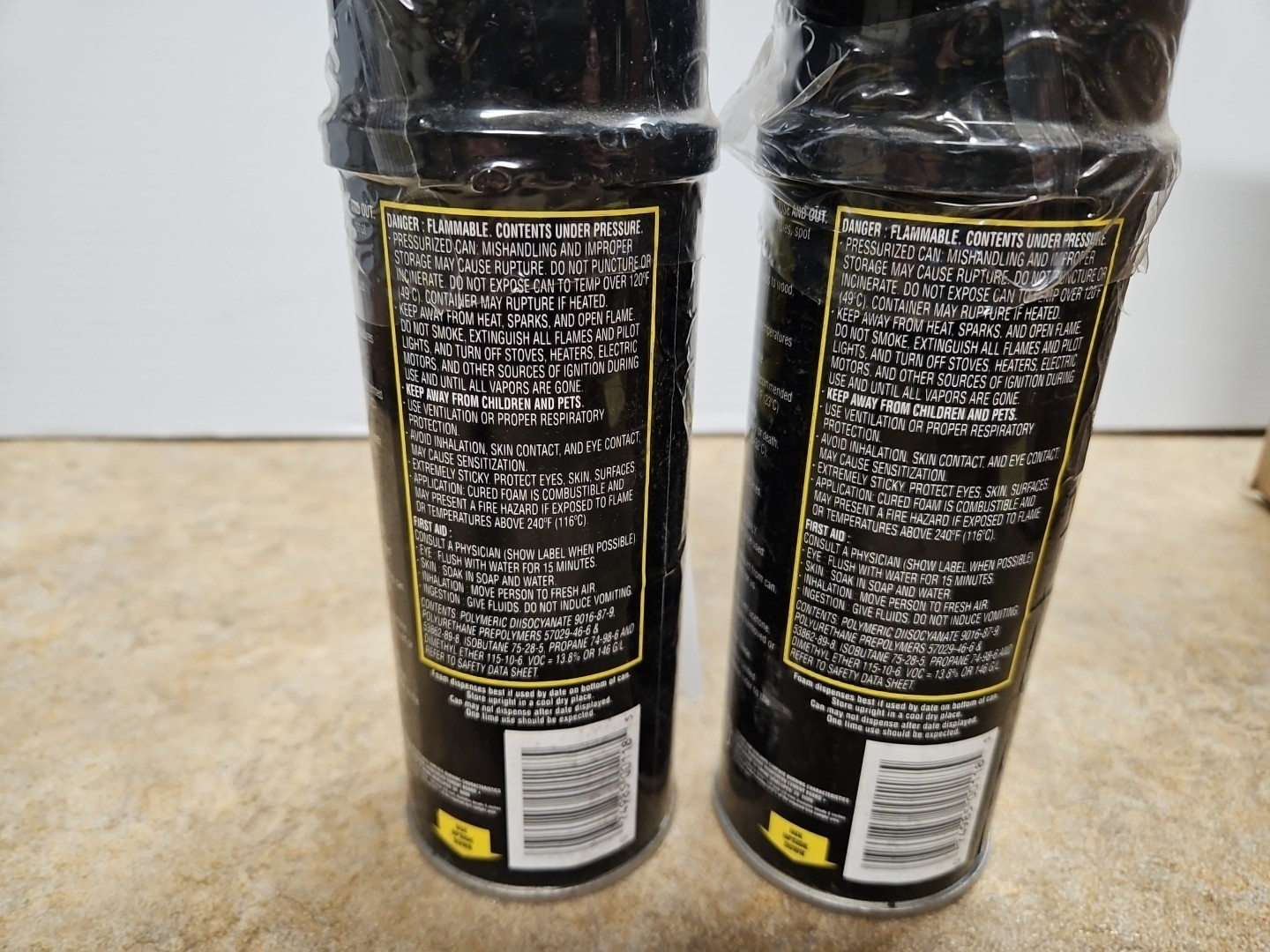 2 Cans Dow Fill and Seal Expanding Foam Sealant Insulation 12oz New