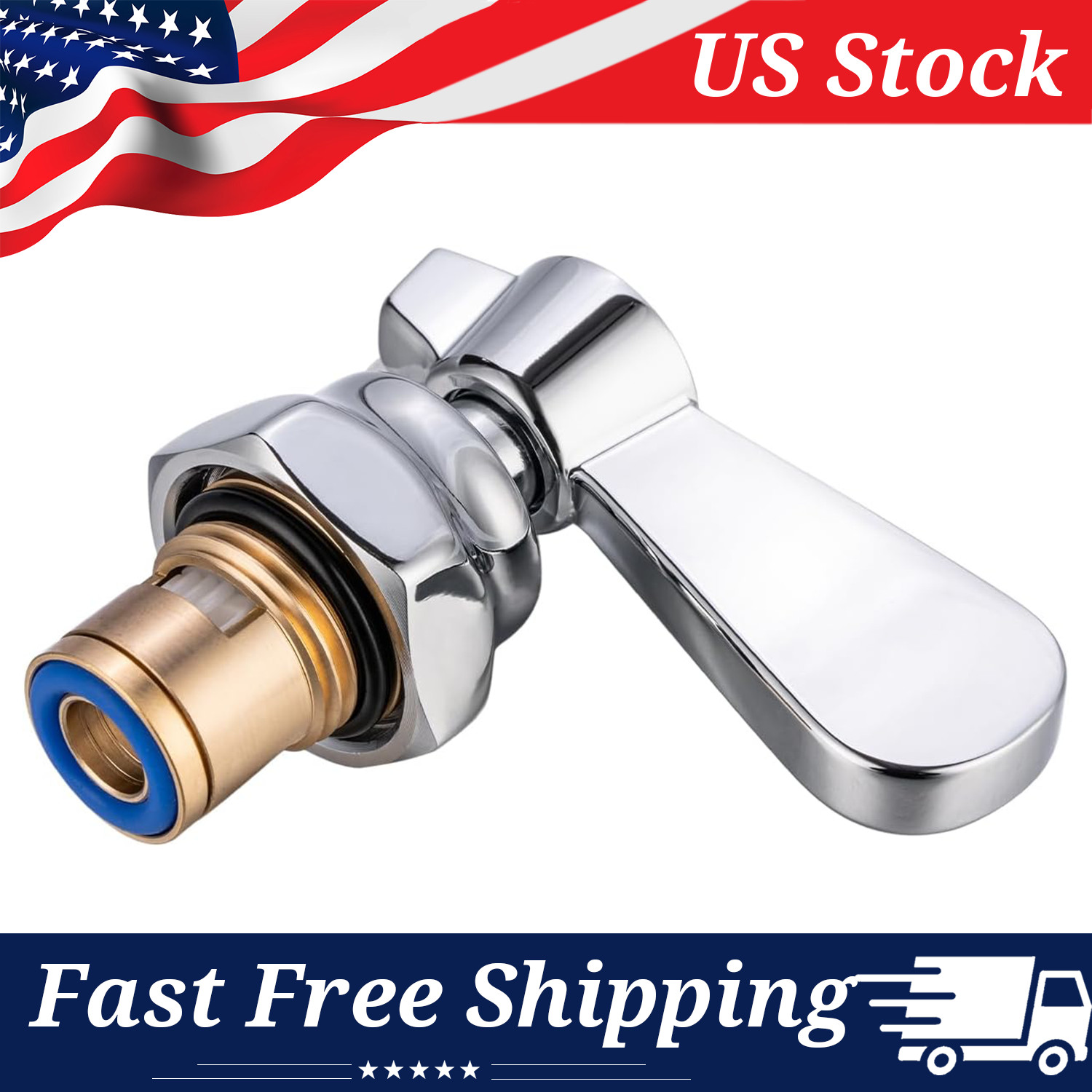 Replacement Valves & Handles Repalcement Parts for Commercial Faucet, Cold