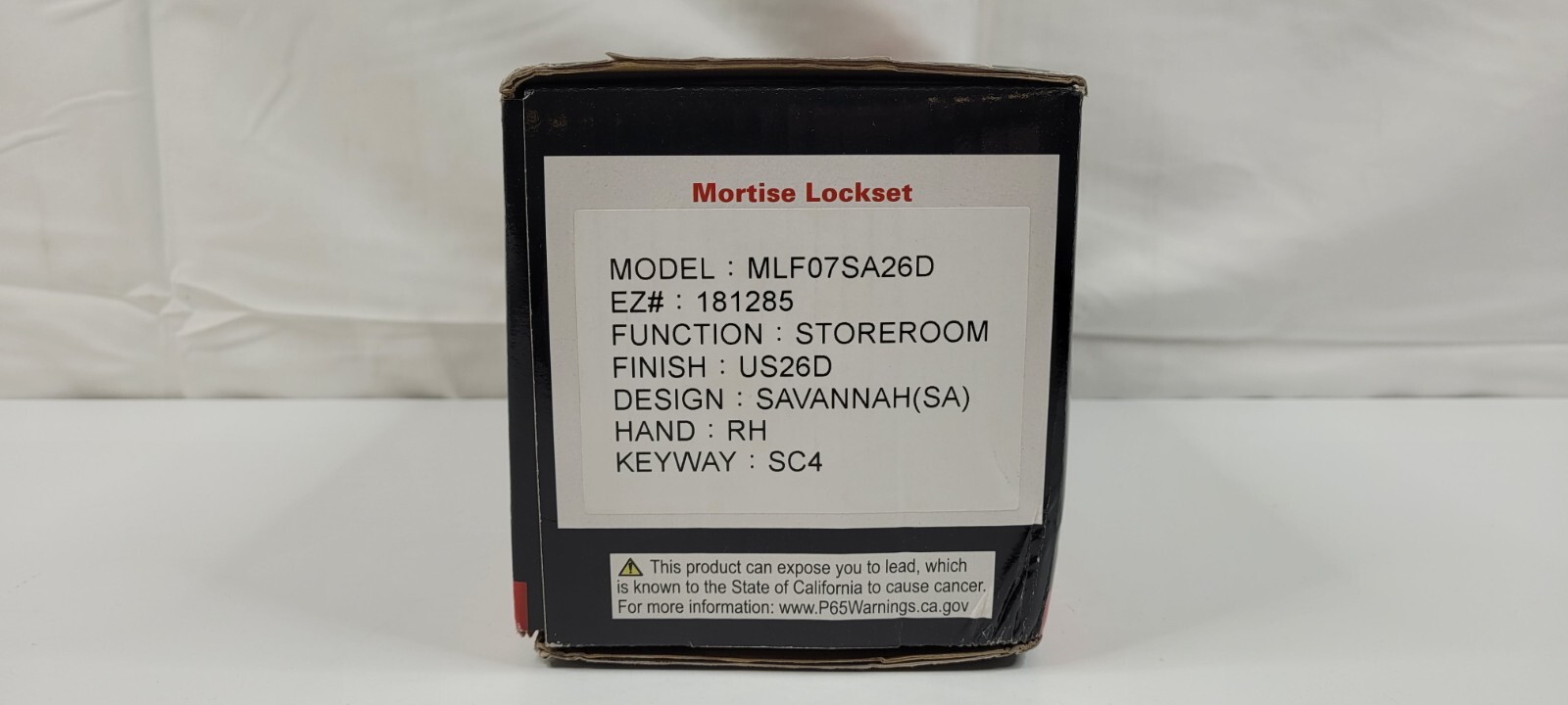 LSDA MLF SERIES Mechanical Lever Lockset 181285 MLF07SA26D Grade 1 NEW SEALED