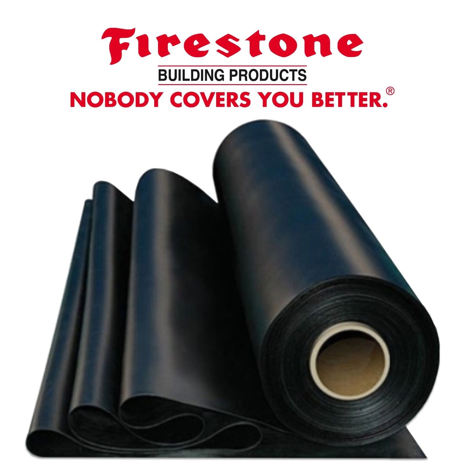20′ x 100′ Firestone RubberGard 60-Mil EPDM Roofing Rubber