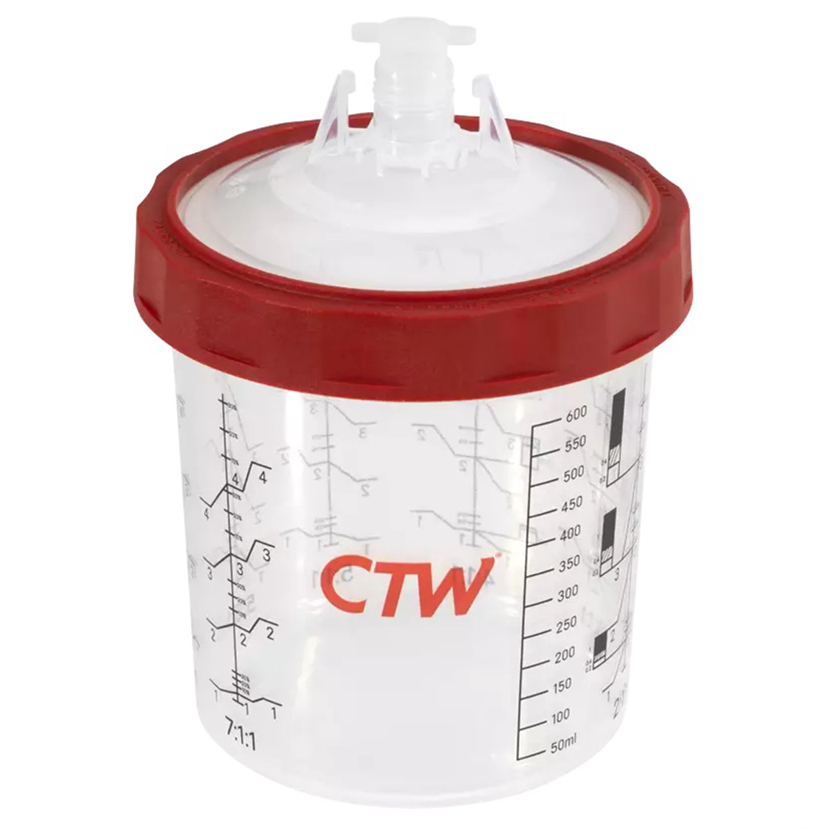 CTW International CS-400 400ml/13.5oz Premium Disposable Spray Cup Paint System