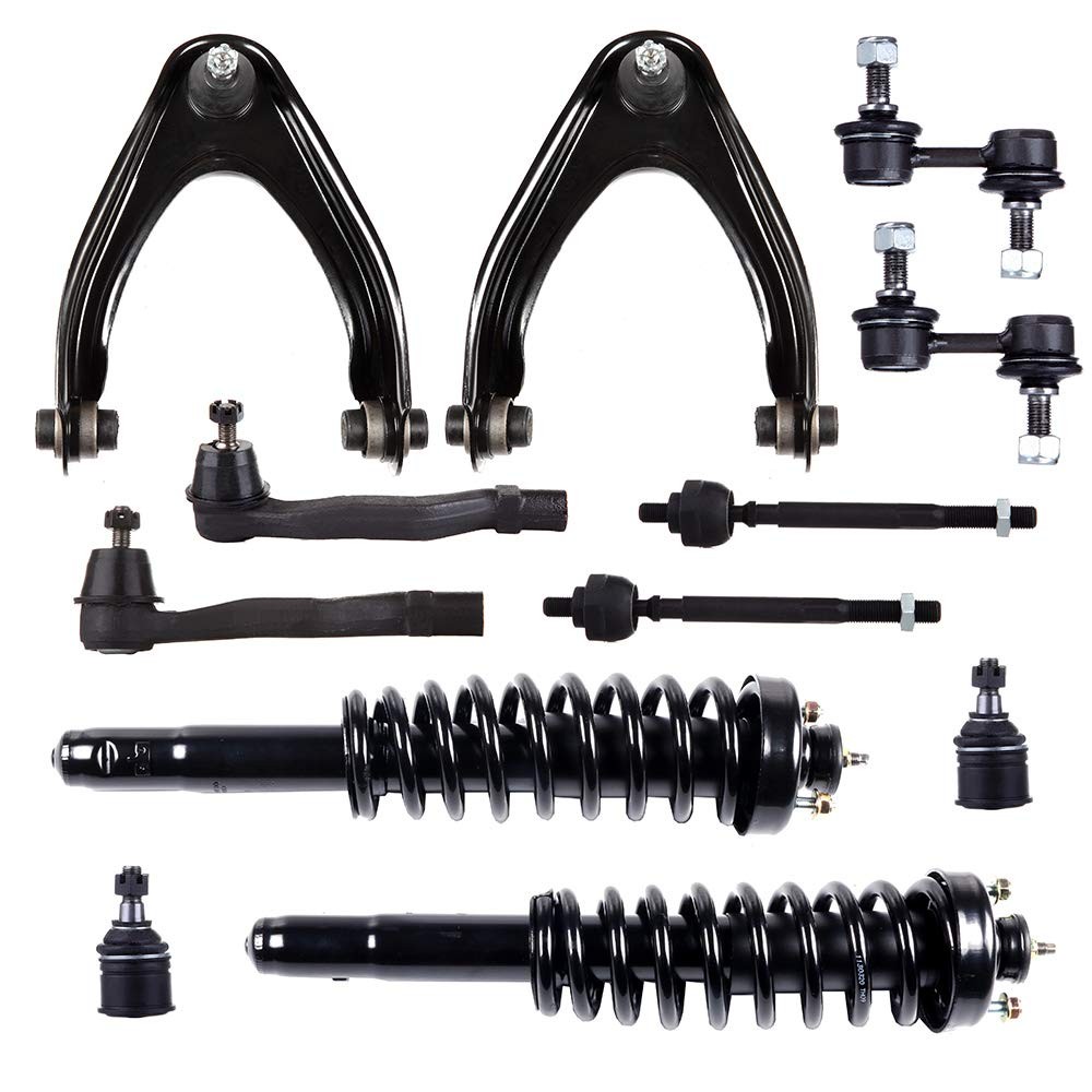 Complete Suspension Kit 97-01 for Honda CR-V Strut Control Arm Tie Rod End