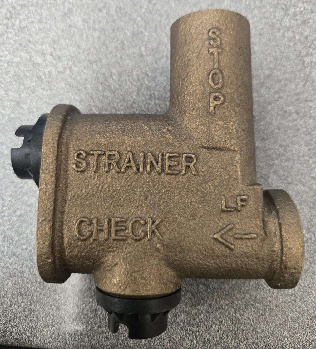 BRADLEY S60-003 STOP STRAINER & CHECK VALVE *NEW NEVER USED*