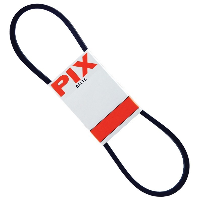PIX X’SET A17/4L190 V-Belt, 4L, 19 in L, 1/2 in W, 5/16 in Thick, Black