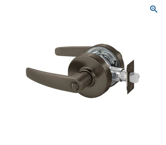 Sargent 7G05 L B 10B Cylindrical Lever Lock, Oil Rubbed Bronze, Entrance/Office