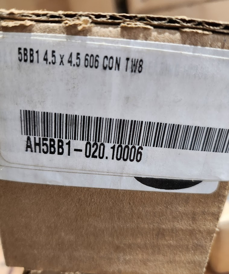 5BB1 5 x 4.5 606 CON TW8 Satin Brass