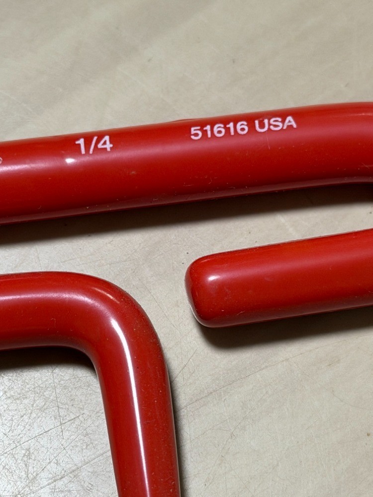 EKLIND TOOLS 51616 1/4″ Cushion Grip Hex T-Key Handle USA Warranty