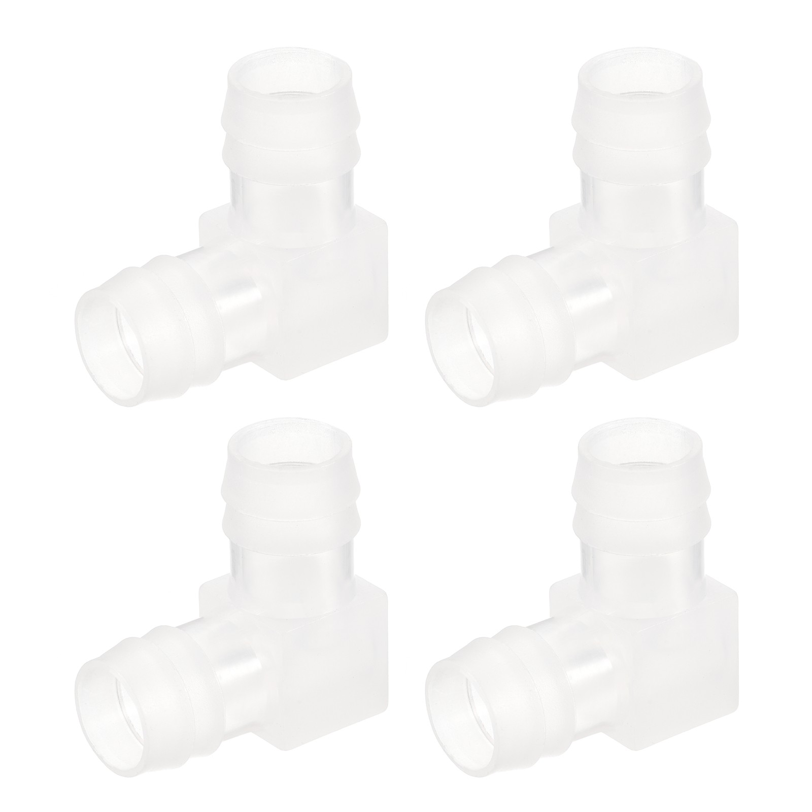 5/8″ 90 Degree Elbow Hose Barb, 4pcs L-Shaped for Fish Tank Pond Air Line