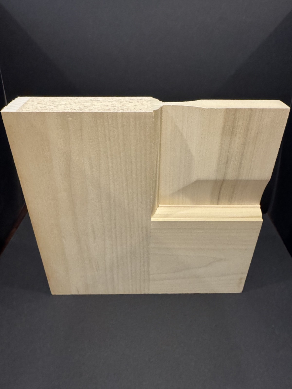 2 Panel Traditional Premium Poplar Stain Grade Solid Core Interior Wood Doors