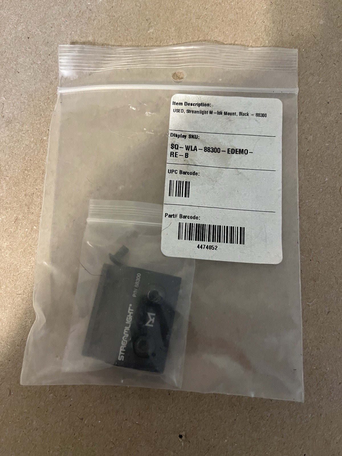 Streamlight 88300 M-LOK Mount ProTac Rail Mount Series