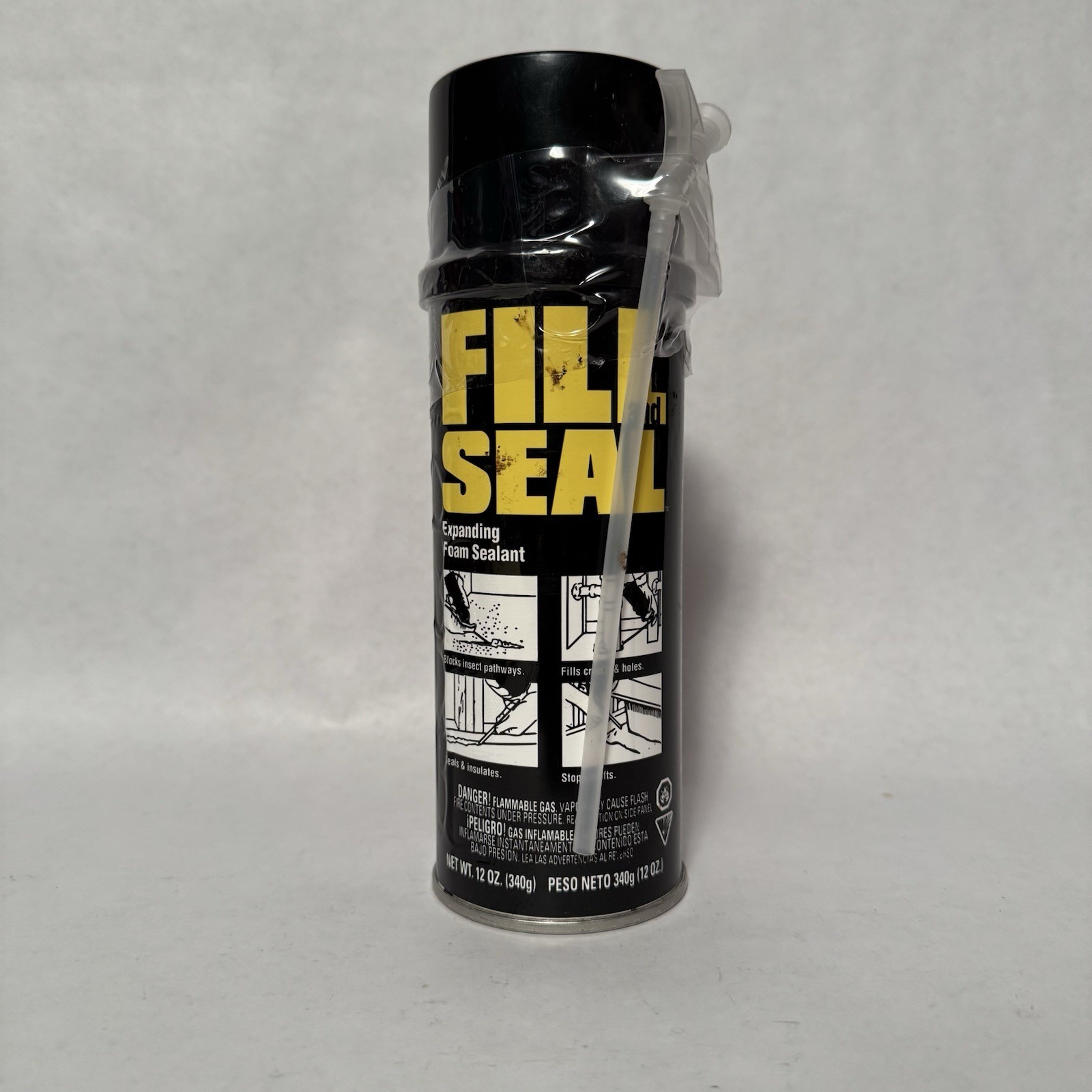 FILL and SEAL Dow Expanding Insulating Foam Sealant 12oz Crack & Hole Interior