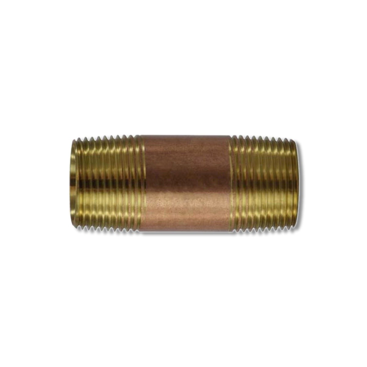 Anderson Metals 3/4 in MPT X 3/4 in MPT Red Brass Pipe 5 in 38300-1250