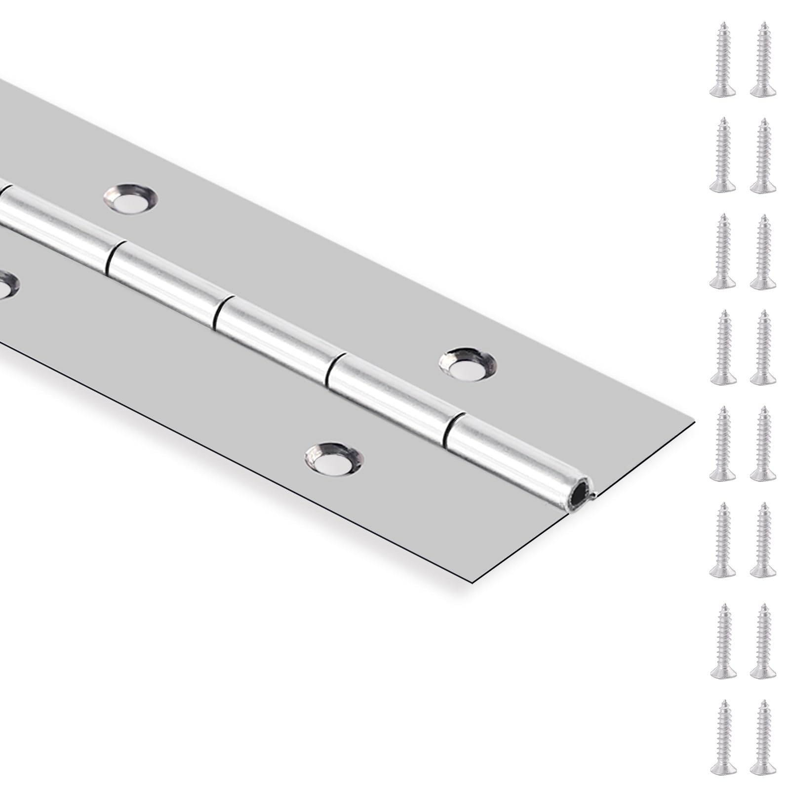 Piano Hinge 24 Inch Heavy Duty Stainless Steel Piano Hinge Continuous Hinge f…