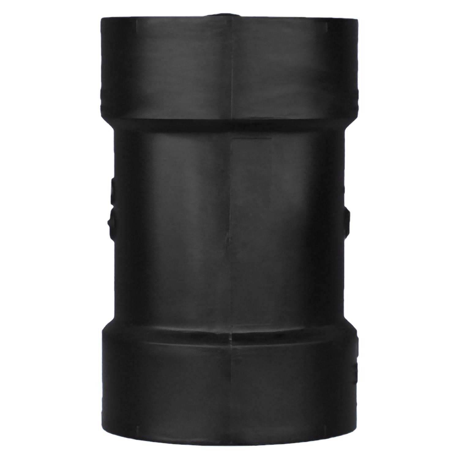 Charlotte Pipe ABS005021600 Black DWV ABS Wye 4 x 4 x 2 Hub Dia. in.