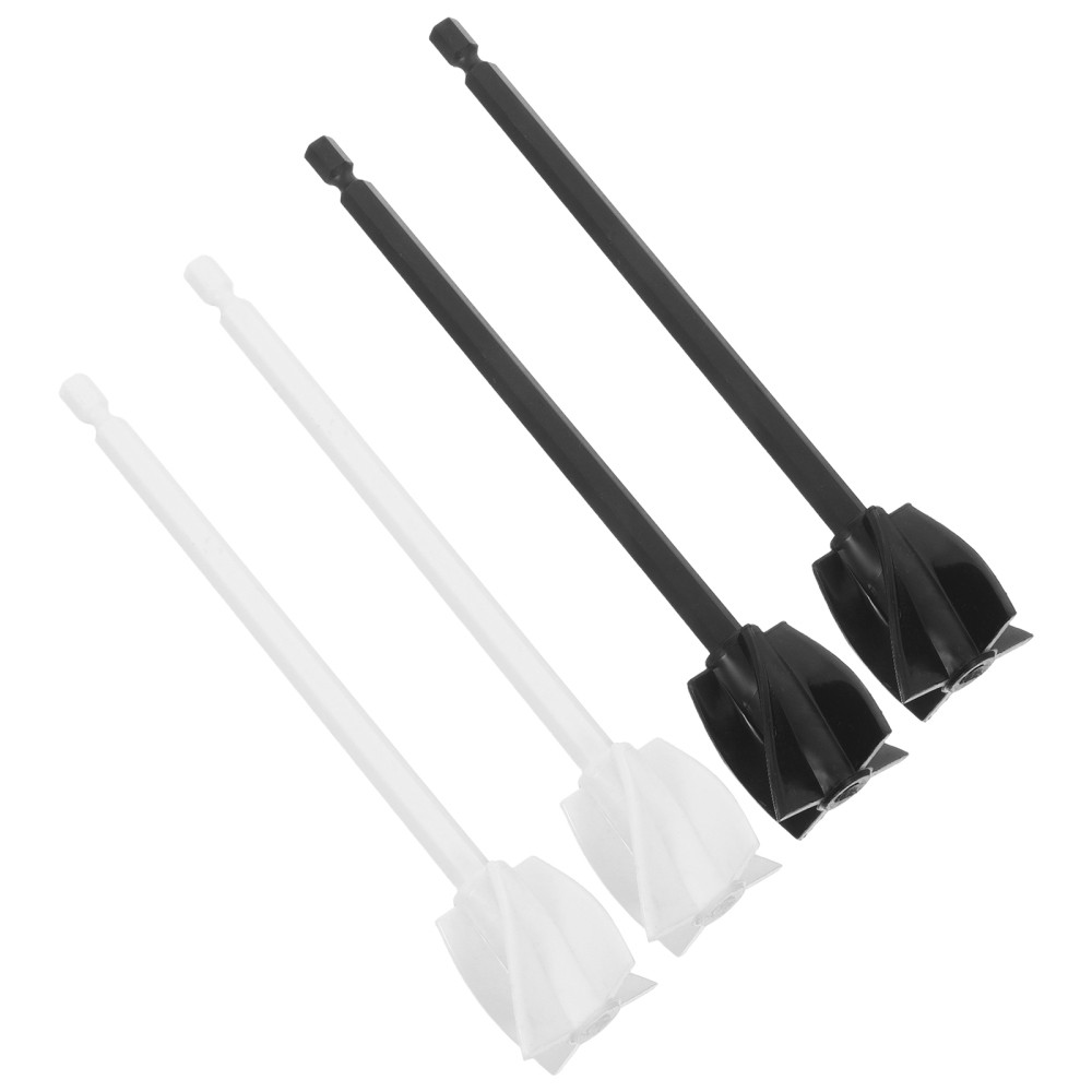 4 Resin Mixer Paddles For Resin Drill Spiral Mixing Paddle For Drill Attachme